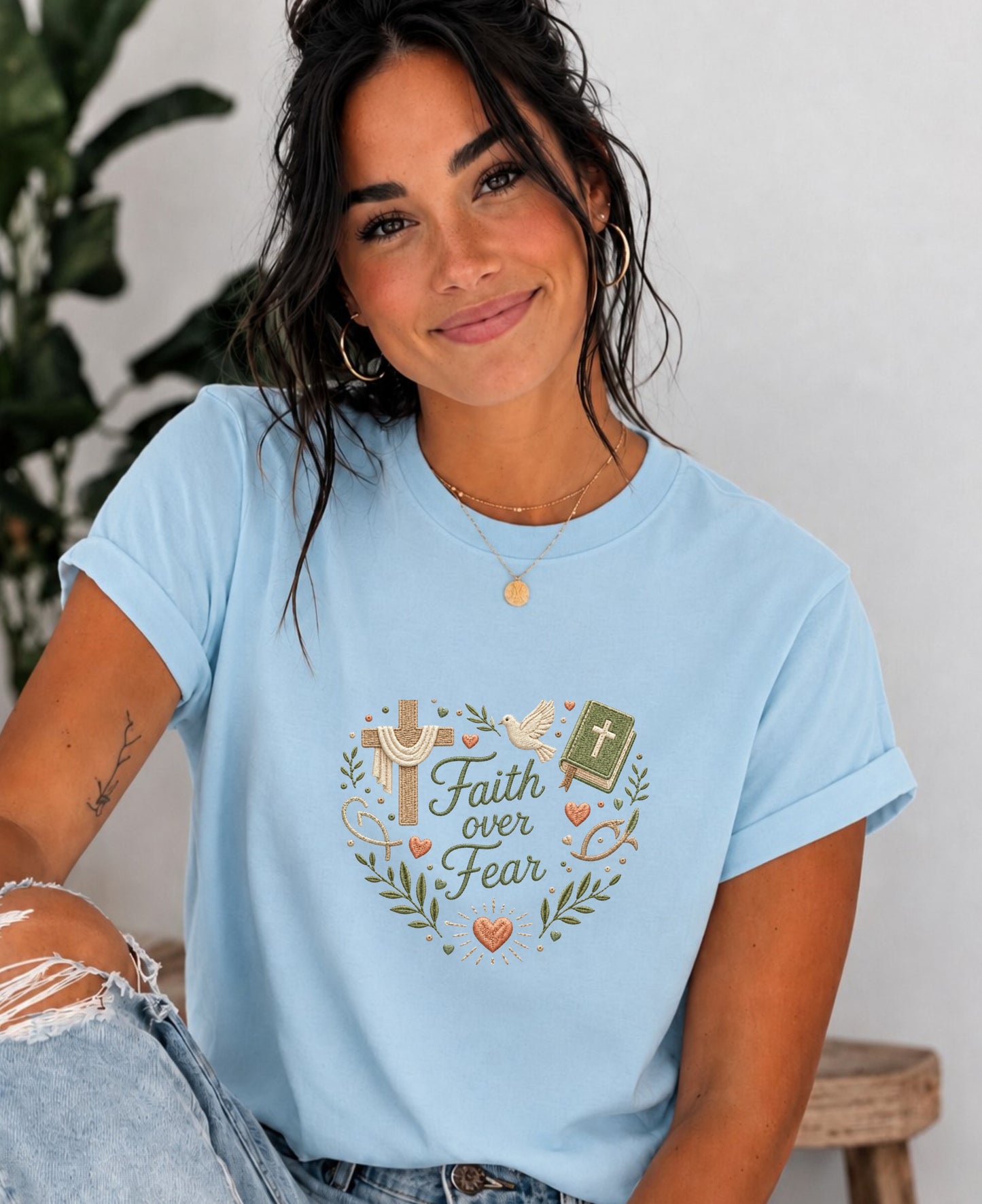 Unisex classic tee-Faith Over Fear