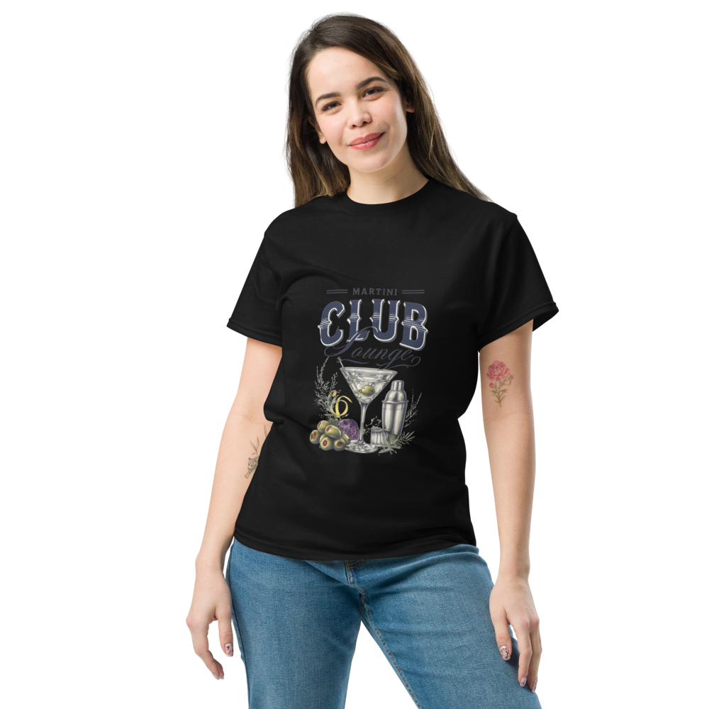 Unisex classic tee-Martini Club Lounge