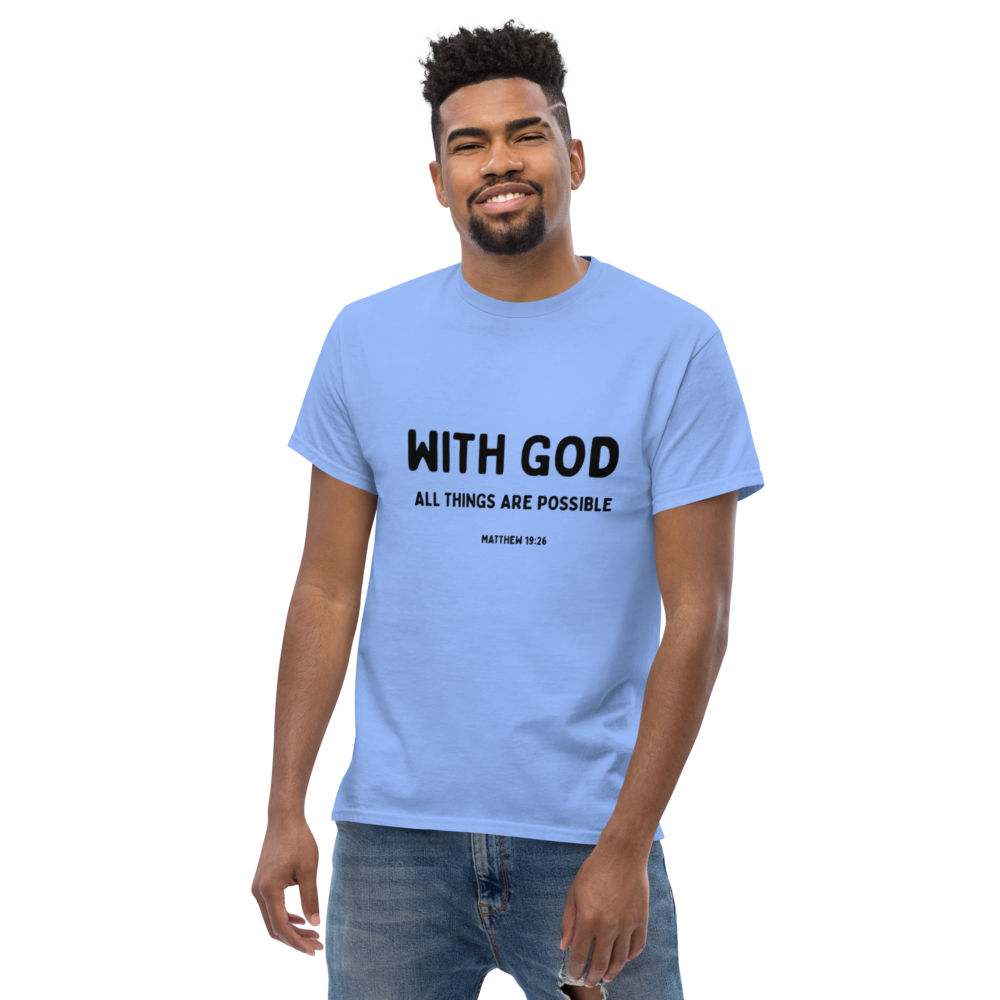 Unisex classic tee- With God