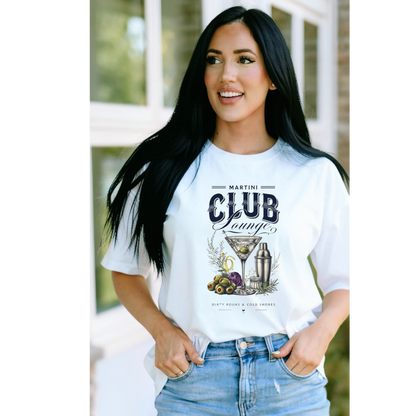 Unisex classic tee-Martini Club Lounge