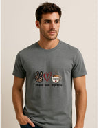 Peace Love Espresso Graphic T-Shirt