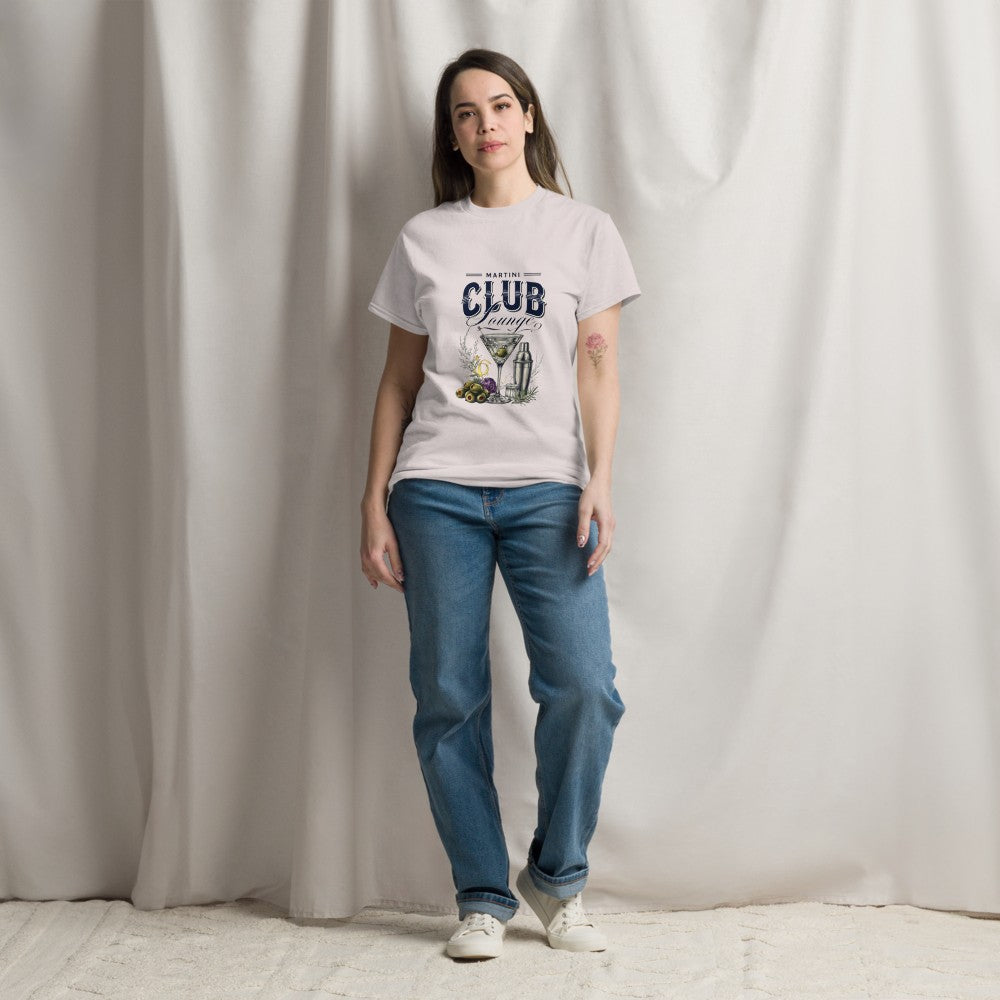 Unisex classic tee-Martini Club Lounge