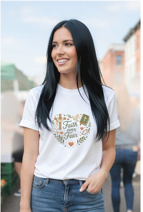 Faith Over Fear Graphic Tee