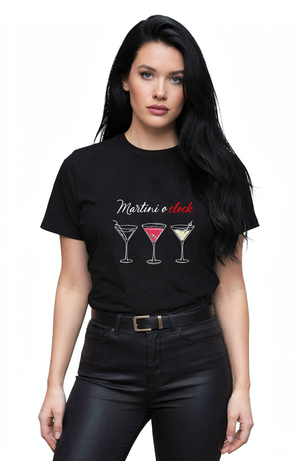Martini O'Clock-T-shirt