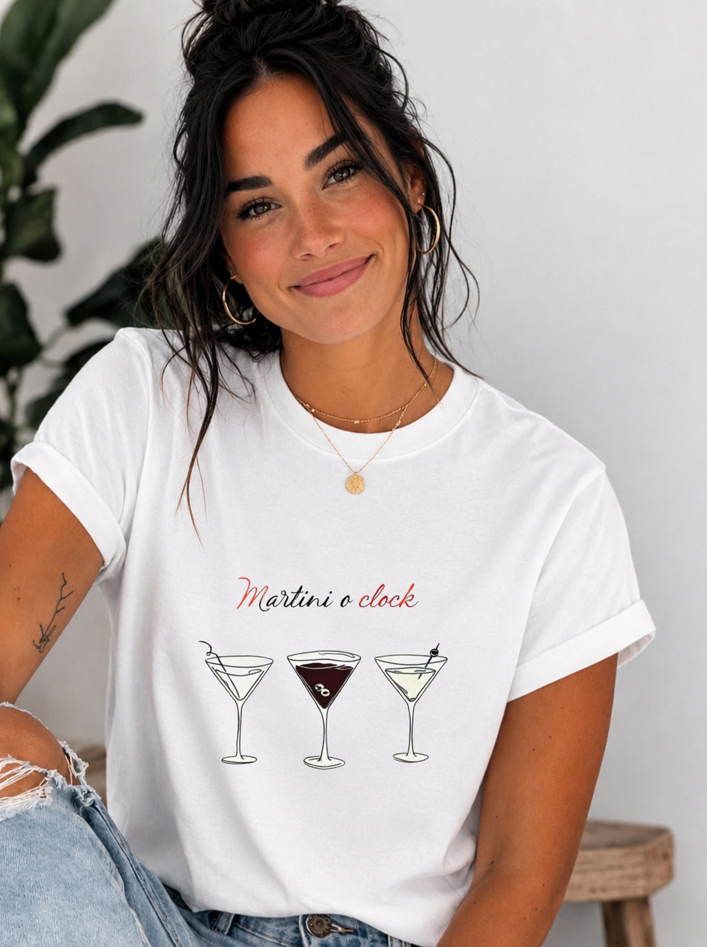 Unisex classic tee-Martini O'Clock