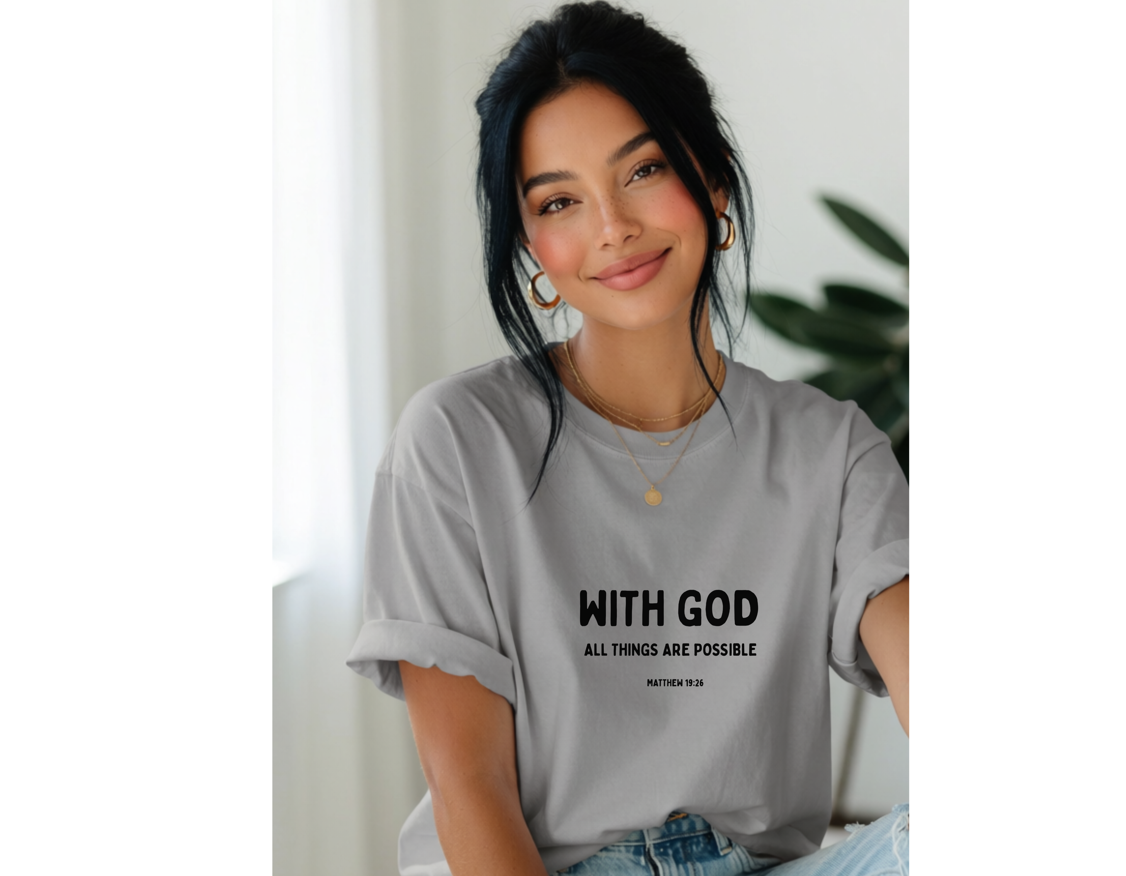 Unisex classic tee- With God